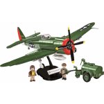 COBI 5736 WWII Americký stíhací letoun P-47 Thunderbolt – Zboží Dáma
