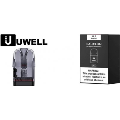 Uwell Caliburn G3 Pod cartridge 1 ks 0,9 ohm – Zbozi.Blesk.cz