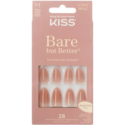 Kiss My Face Bare-But-Better Nails 28 ks – Hledejceny.cz