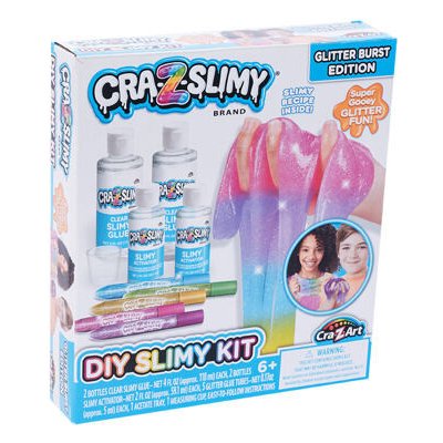 Cra-Z-Slimy DIY sada na výrobu slizu se třpytkami – Sleviste.cz