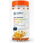 YOBELI Kids omega & multivitamin Gummies 30 bonbónů – Hledejceny.cz