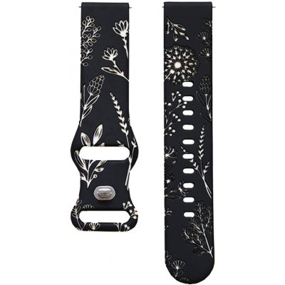 Madvell Silikonový řemínek černá s bílou – Hledejceny.cz