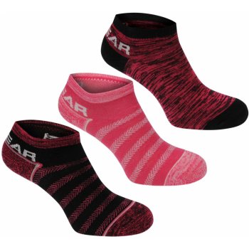 LA Gear Yoga socks Ladies white/pink/purp