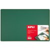 APLI řezací podložka oboustranná 450 x 300 mm PVC zelená
