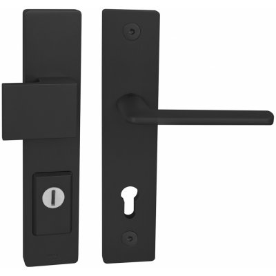 MP kování TI - FORTE PLUS - 3214/ELIPTICA 3098 - PZ 72 mm klika pravá/koule nikl perla – Sleviste.cz