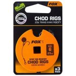 Fox Hotový návazec Edges Stiff Chod Rig Standard vel.6 25 lbs 3 ks – HobbyKompas.cz