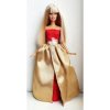 Výbavička pro panenky LOVEDOLLS Zlatočervené společenské šaty