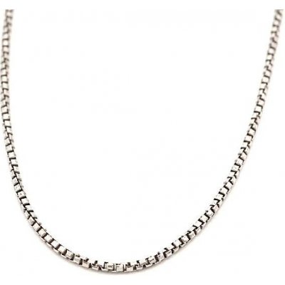 B&B Goldinvestic Zlatý řetízek venezia bílé zlato N4462-585/1000 – Zbozi.Blesk.cz