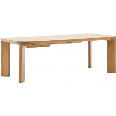 Kave Home Dubový rozkládací jídelní stůl Jondal 200/280 x 100 cm – Hledejceny.cz
