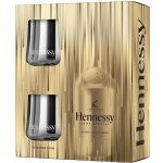 Hennessy VS 40% 0,7 l (dárkové balení 2 sklenice) – Zbozi.Blesk.cz
