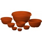 PLASTKON Žardiniéra Harmonie terakota 20 cm – Zboží Mobilmania