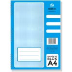Bobo blok A4 čistý kroužkový 50 listů – Zboží Živě