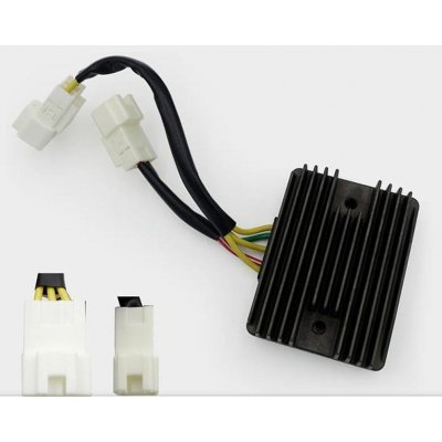 TOURMAX regulátor napětí PIAGGIO BEVERLY 300 16-20, MP3 300/500 14-16, X7 300 09-10, BEVERLY 350 11-20, X10 350/500 12-15 (641709) vyrobeno v Japonsku | Zboží Auto