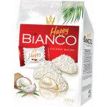 Happy Bianco Coconut Wafers Oplatky s kokosovou náplní 140 g – Zboží Dáma