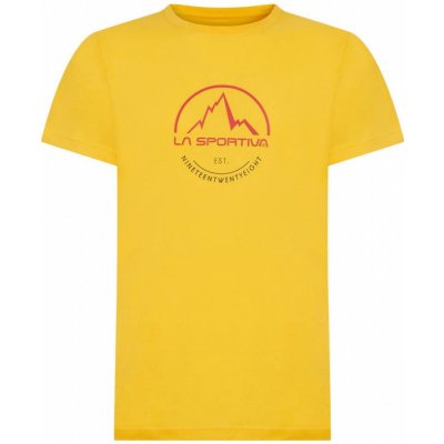 La Sportiva pánské tričko Logo Tee yellow