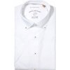 Pánská Košile Eterna Modern Fit "Popeline" Upcycling shirt s krátkým rukávem Bílá