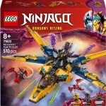 LEGO® NINJAGO® 71833 Ras, Arin a superbouřkové letadlo – Hledejceny.cz