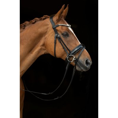 HKM Uzdečka Fleur Černá – Sleviste.cz