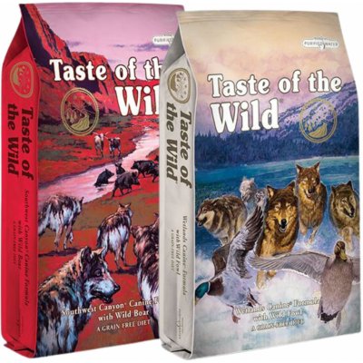 Taste of the Wild Southwest Canyon & Wetland Formula 2 x 12,2 kg