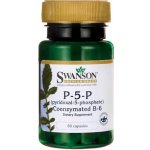 Swanson Vitamín B6 P-5-P 20 mg 60 kapslí – Hledejceny.cz