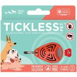 Tickless pet Ultrazvukový odpuzovač klíšťat a blech pro psy barvy orange 1 kus – Zboží Dáma