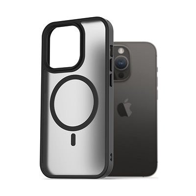 AlzaGuard Matte Case Compatible with MagSafe pro iPhone 14 Pro černý – Zboží Mobilmania