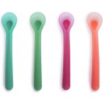 Suavinex Silikonová lžička Modrá – Zboží Mobilmania