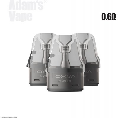 Oxva NEXLIM cartridge 4 ml 0,6 ohm 3 ks – Sleviste.cz