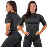 Nebbia Tričko dámské Python 416 black – Zboží Dáma