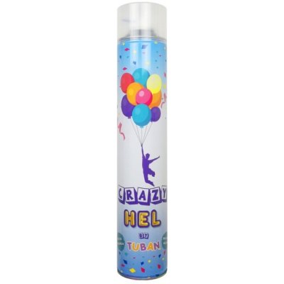 Helium ve spreji do balónku - 12 l – Zboží Mobilmania