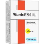 Generica Vitamin E 200 mg 60 kapslí – Hledejceny.cz