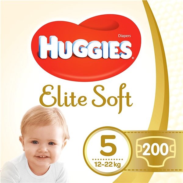 HUGGIES Elite Soft 5 200 ks