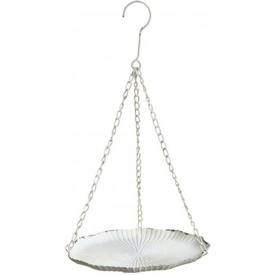 Chic Antique Krémové antik kovové závěsné krmítko pro ptáčky Joel - 25*43 cm - Chic Antique – Hledejceny.cz