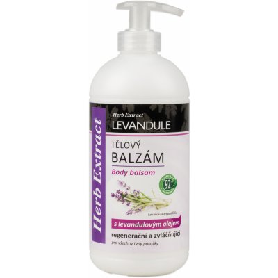 Herb Extract tělový balzám s levandulovým olejem 500 ml – Sleviste.cz