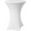 Ubrusy Elastický potah ONYX LITE na koktejlové stoly Ø 80 85 cm bílý 160 g/m² 999296