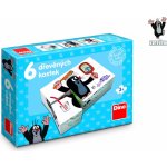 Dino Kostky kubus Krtek 6 ks v krabičce 18 x 13 x 4 cm – Hledejceny.cz