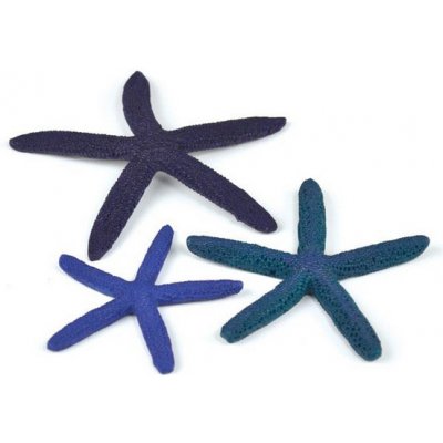 BiOrb Star Fish Decor set modrá 12, 10 a 8 cm – Zboží Mobilmania