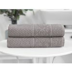 Xpose froté ručník Fiji 40 x 60 cm tmavě šedá 2 ks – Zboží Dáma