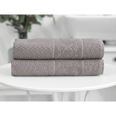 Xpose froté ručník Fiji 40 x 60 cm tmavě šedá 2 ks – Zboží Dáma