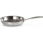 Le Creuset Pánev na smažení CLASSIC 24 cm, stříbrná, nerezová ocel – Zboží Mobilmania
