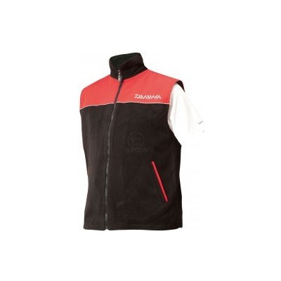 DAIWA VESTA FLEECE WAISTCOAT ČERVENÁ – Sleviste.cz