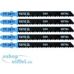 Yato pilový list do přímočaré pily na kov 100mm typ T 8TPI 5 ks YT-3411 – Zboží Dáma