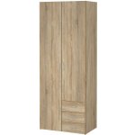 Nábytek Falco Sid 2d3s sonoma – Zboží Mobilmania