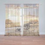 Sablio Záclony Safari: 2ks 150x250cm – Hledejceny.cz