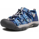 Keen NEWPORT H2 CHILDREN camo bright cobalt – Zboží Mobilmania