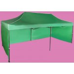 Expodum Nůžkový stan 3x6m ocelový Zelená 3 boční plachty – Zbozi.Blesk.cz