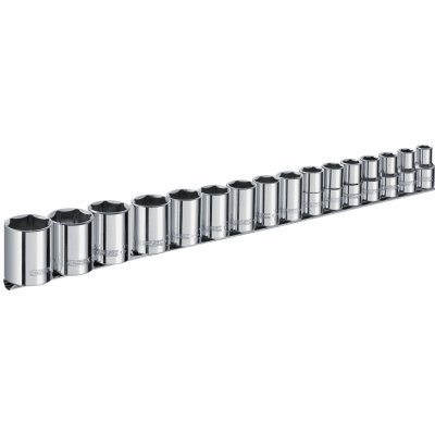 TONA EXPERT E032902 16dílná sada 1/2" hlavic na liště – Hledejceny.cz