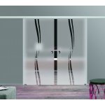 Amod Cassini skleněné dvoukřídlé 2x 77,5 cm – HobbyKompas.cz