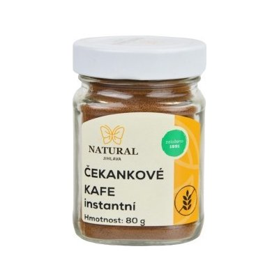Natural Jihlava kafe čekankové instantní bez lepku 80 g – Hledejceny.cz