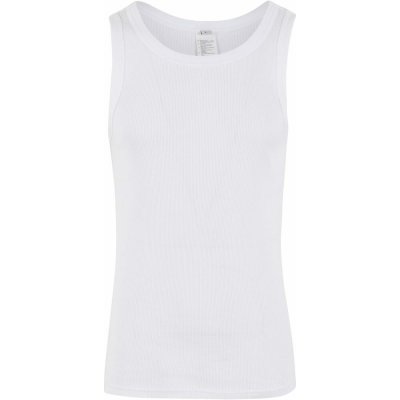 Build Your Brand Pánské bavlněné tílko Bílá – Zboží Mobilmania